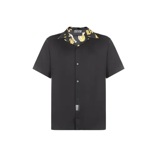 VERSACE JEANS COUTURE Рубашка Мужская Черная