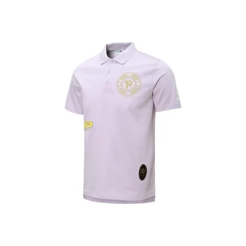 PUMA Фиолетовый Унисекс Поло