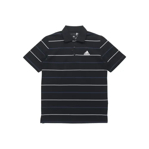 Adidas Мужское Поло Черное