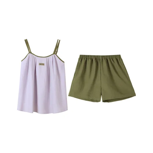 Kerener Pajama Комплект Женский Фиолетовый