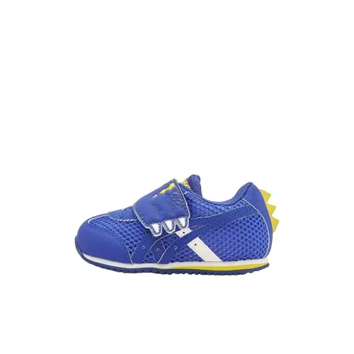 Asics Cotla Устойчивый к истиранию Низкий Топ KIDS Lifestyle Shoes Синий Дети 3-7 лет