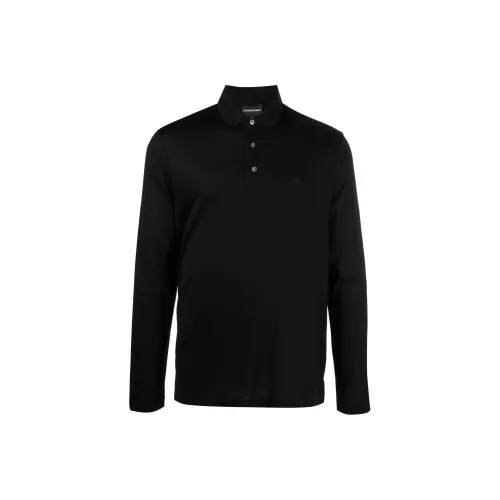 EMPORIO ARMANI SS21 Поло Мужское Черное