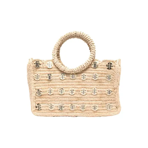 Paco Rabanne Raffia Сумка Стандартная Женская Бежевая
