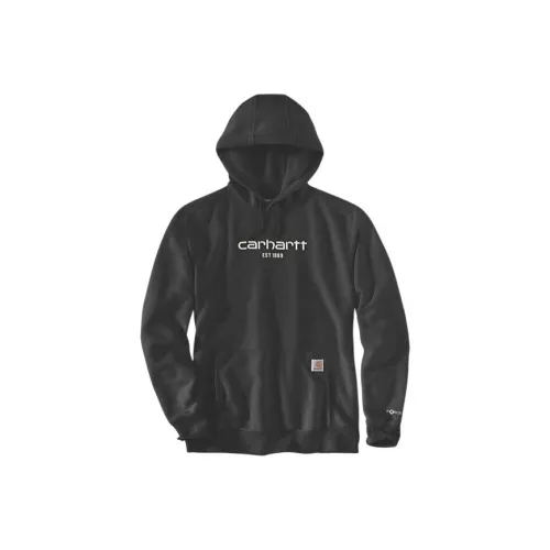 Carhartt 106655 Carhartt Force Collection Легкий Логотип Графический Свитшот Свободный крой Мужской