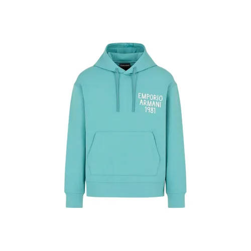 EMPORIO ARMANI Толстовка Мужская Синяя Зеленая