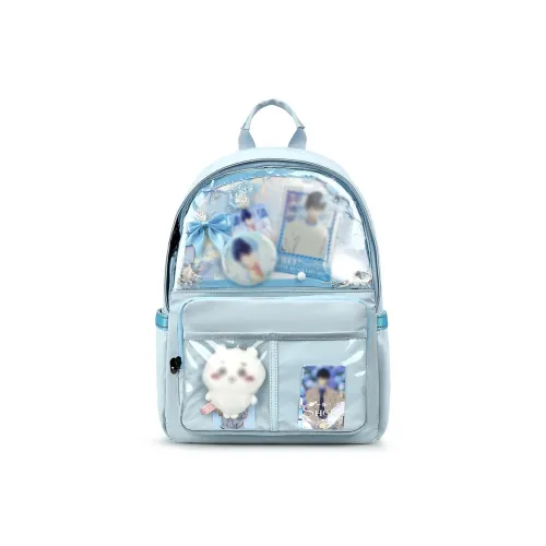 SHORT HAIR GIRL Кожный мембранный рюкзак стандартный унисекс многоцветный