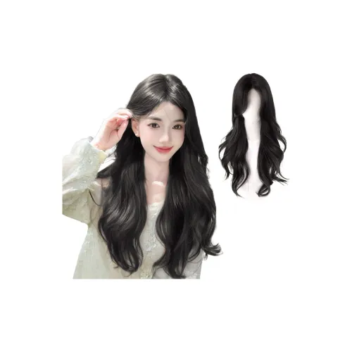 MUYAN CENTER Большая волна Длинные кудрявые парики Высокотемпературная пряжа Длинные кудрявые волосы