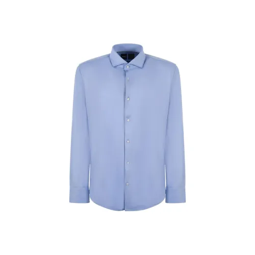 Hugo Boss Мужские Синие Рубашки