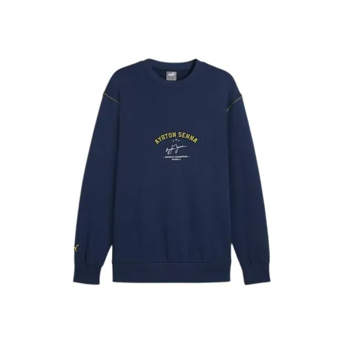 PUMA SENNA A VIDA Толстовка Мужская Клуб Морской Синий