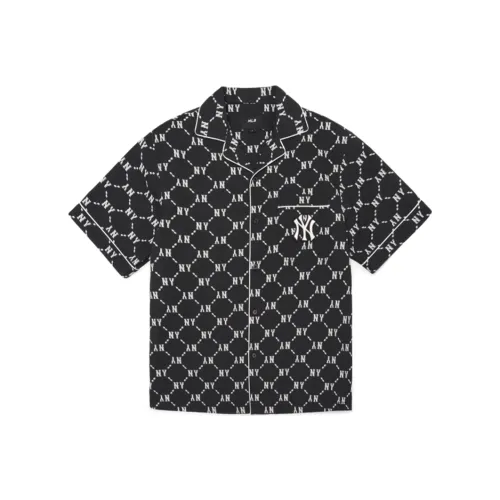 MLB Base Logo New York Yankees Рубашка Унисекс Черная