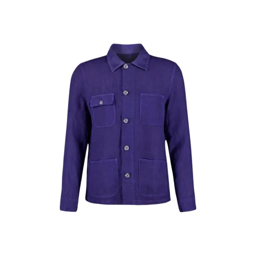 120% LINO Куртки и Пальто Мужской Королевский Синий