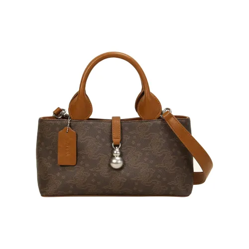 LOSEA Сумка через плечо из искусственной кожи женская цвет ореховый