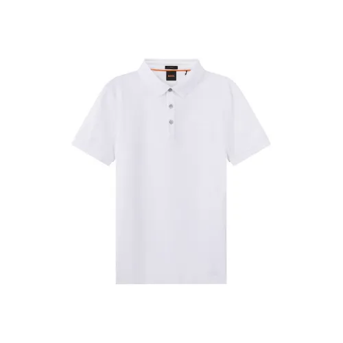 Hugo Boss Белая Мужская Поло