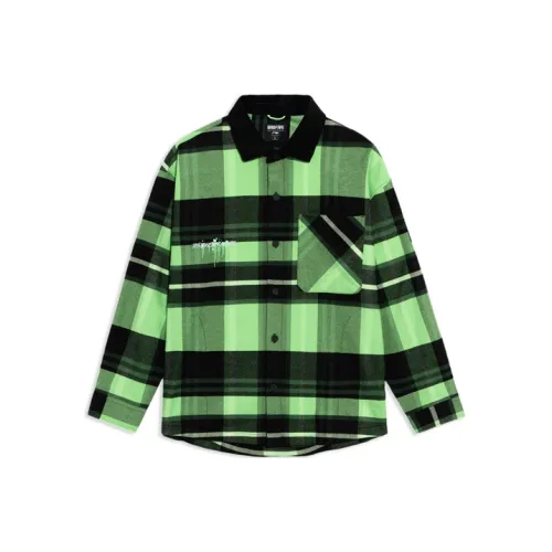 LINING BADFIVE Зеленые Мужские Рубашки