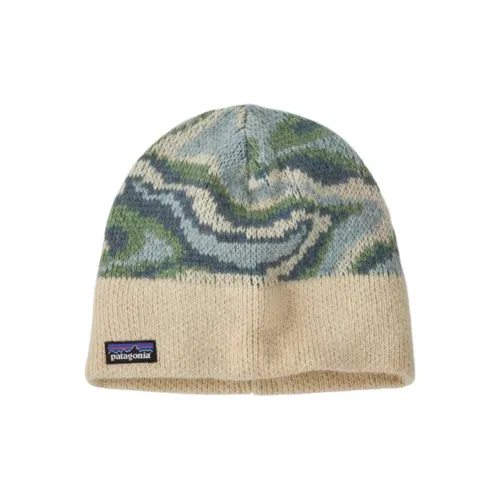 Patagonia Переработанная шерсть Шапки-бини Унисекс Зеленый