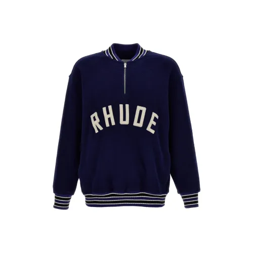 RHUDE Синий Мужской Свитшот