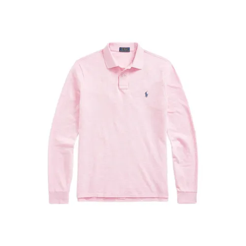 Polo Ralph Lauren SS22 Поло Мужское Розовое