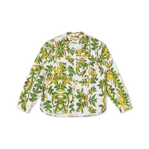 Denim Tears Зеленая Унисекс Рубашка