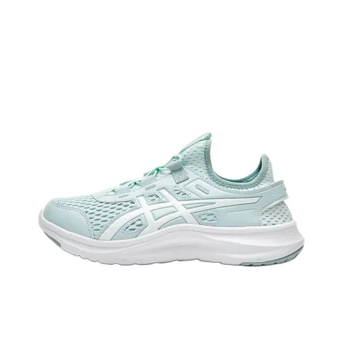 Asics Низкий Топ Детская Беговая Обувь Зеленая Подростки