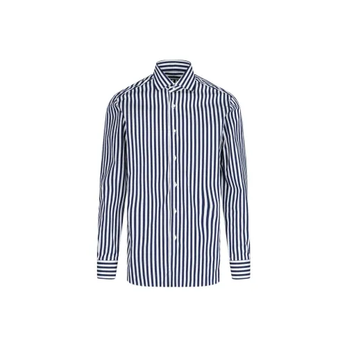 BARBA Blue Men's Shirts  
BARBA Синие Мужские Рубашки
