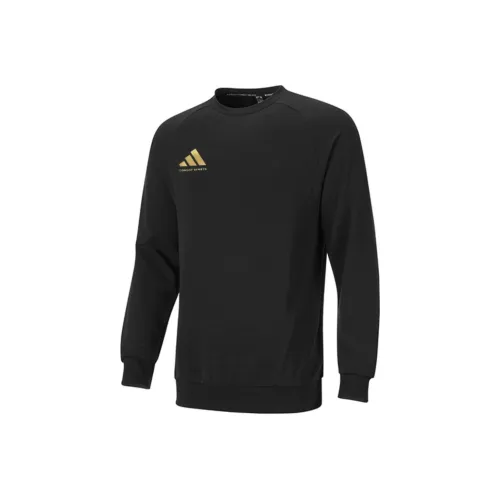 Adidas Толстовка Унисекс Черный Золото