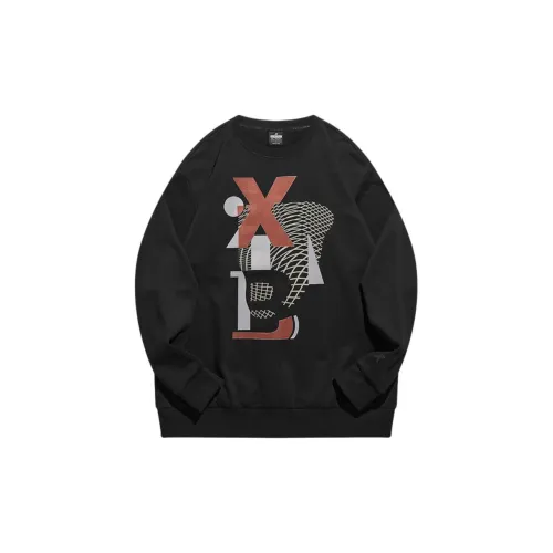 XTEP Глубокий черный Мужские Свитшоты