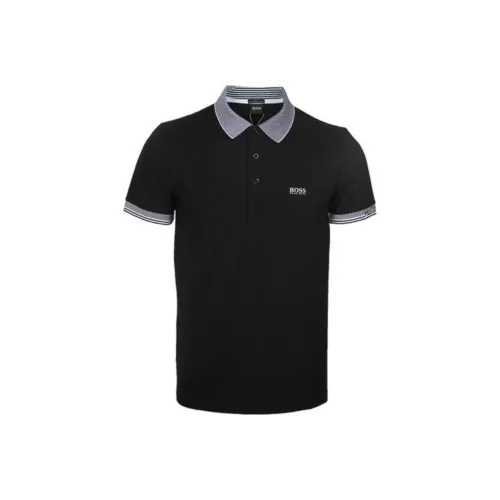 Hugo Boss Поло Мужское Черное