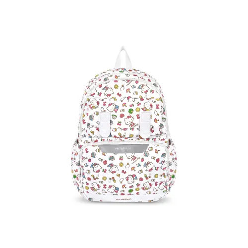 Sanrio Polyester Backpack Large Women's White