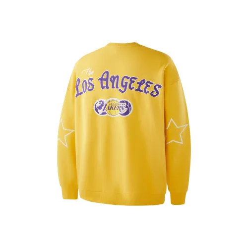 NBA Team Culture Series Желтые Унисекс Свитшоты