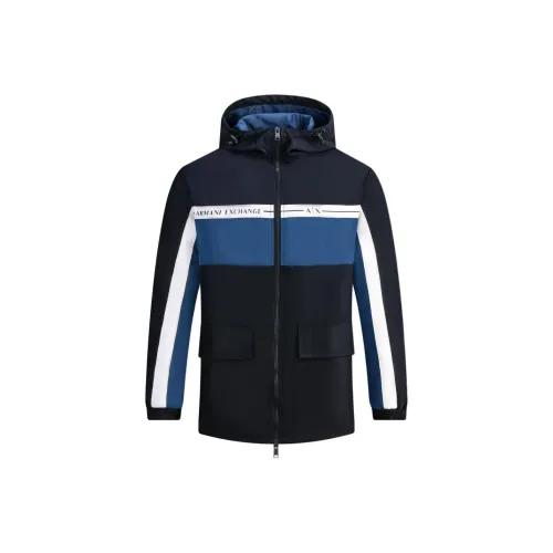 ARMANI EXCHANGEAE Куртки и пальто Мужской Темно-синий Синий