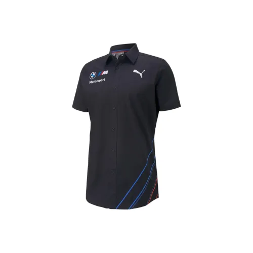 PUMA BMW Мужские Черные Рубашки