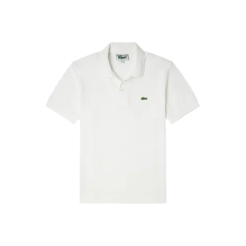 LACOSTE Collaboration Белая Мужская Поло