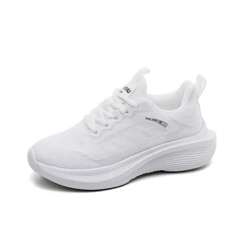 HUANQIU Беговые кроссовки Низкий Топ Белый Женский