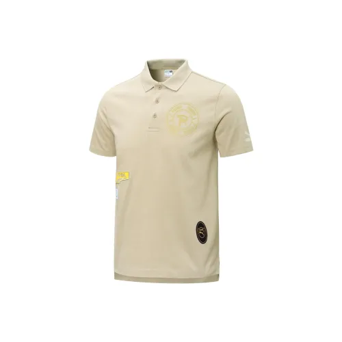 PUMA Экрю Унисекс Поло