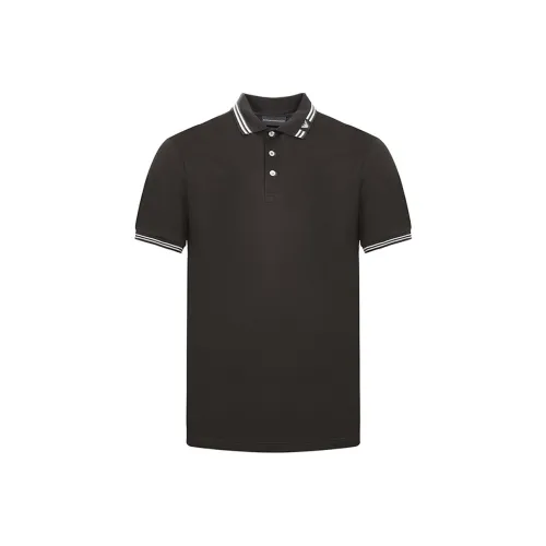 EMPORIO ARMANI Поло Мужское Армейский Зеленый