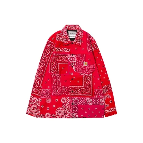 Carhartt WIP Collaboration Carhartt Wip X Miyagi Hidetaka Red Унисекс Рубашки
