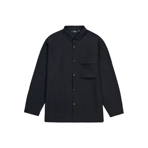 LI NING 1990 Мужские Черные Рубашки