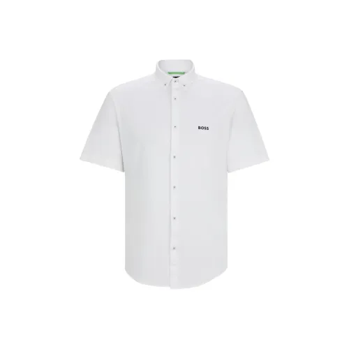 Hugo Boss Белые Мужские Рубашки