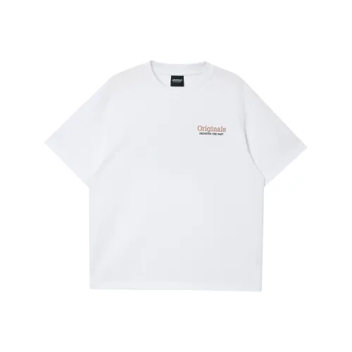 JACK JONES· Рубашка T Мужская A06 Натуральный Белый