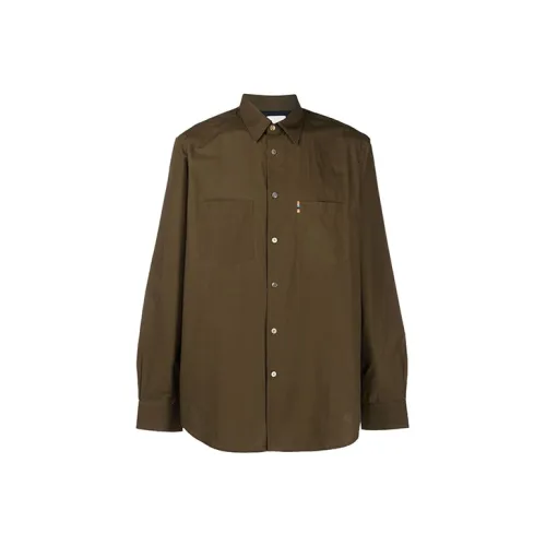 Paul Smith Army Green Мужские Рубашки