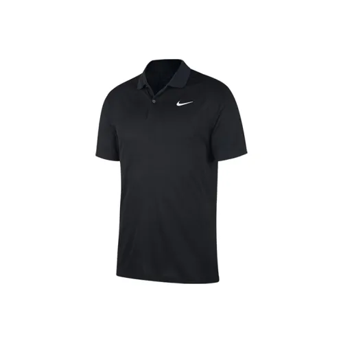 Nike Мужское Поло Черное