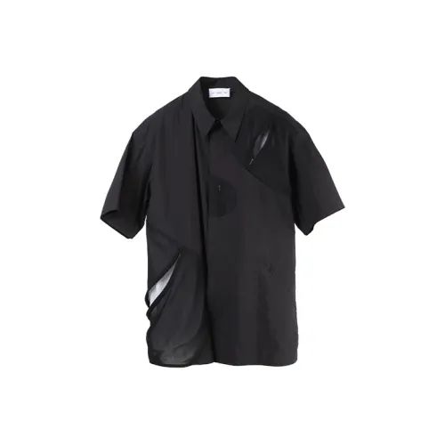 POST ARCHIVE FACTION (PAF) Мужские черные рубашки