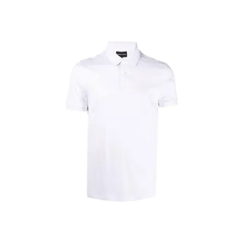 EMPORIO ARMANI SS22 Поло Мужское Белое