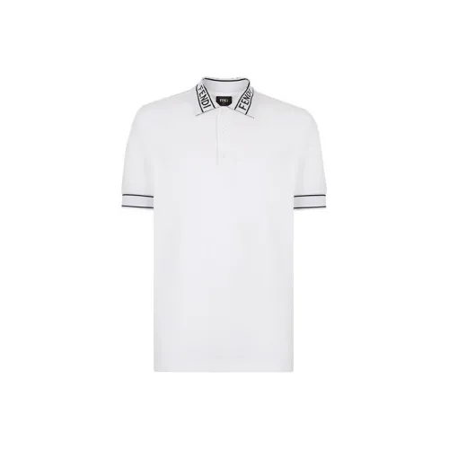 FENDI Белая Мужская Поло
