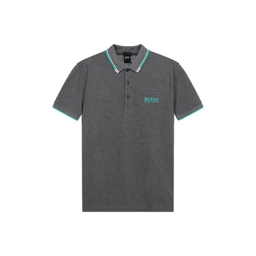 Hugo Boss Серый Мужской Поло