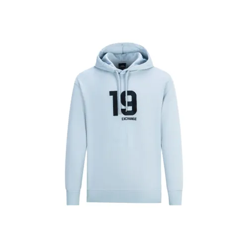 ARMANI EXCHANGE SS24 Свитшот Мужской Синий