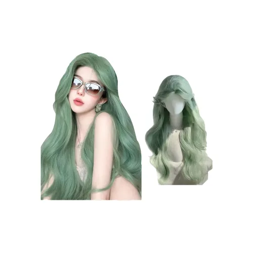 UMIFFA Ins Мятный манбо Стиль Мори Большая волна Парики Центрированные