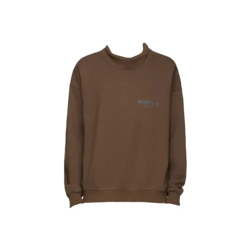 Fear Of God Essentials SSENSE Mockneck Толстовка Унисекс Коричневый