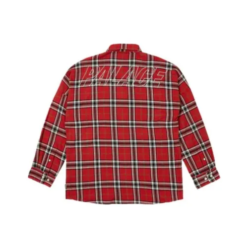 PALACE SS24 Collection LUMBER YAK Рубашка RED Унисекс RED