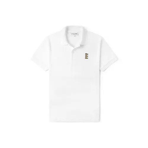 LACOSTE Collaboration Белая Мужская Поло